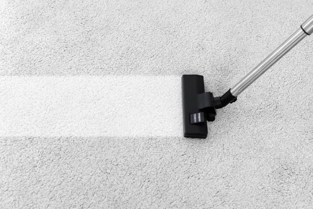 Vacuum your carpet before removal is recommended