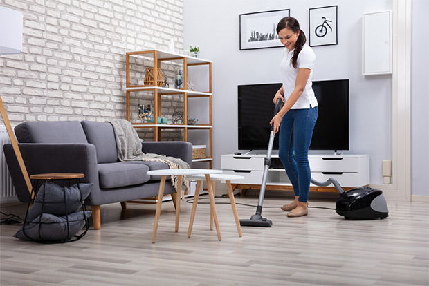 Vacuum your floors frequently to keep it clean