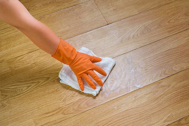 how to clean PERGO floors without streaks