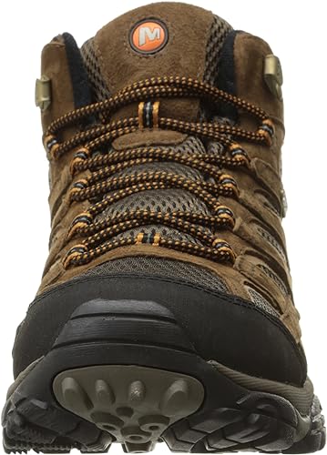 The Merrell Moab 2 Mid Waterproof hiking boots’ laces do not easily come loose.