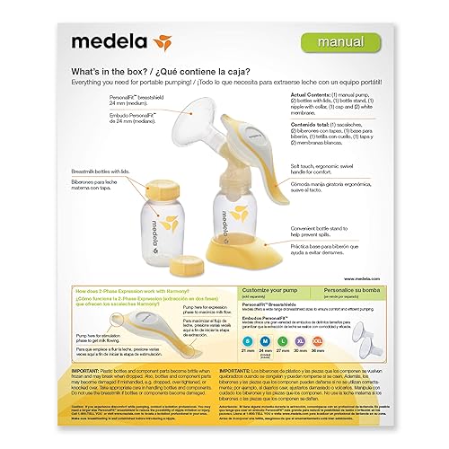 Medela breast pump instructions include simple and easy tasks for assembling