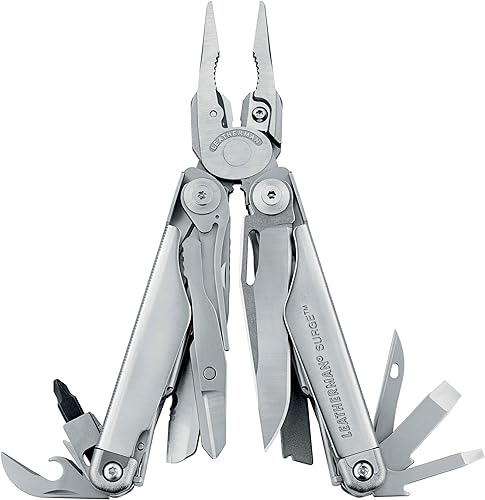Leatherman Surge is a heavy-duty multi-tool with 19+ functions