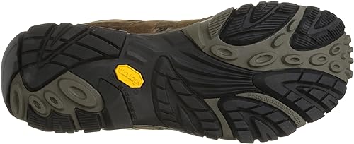 The Merrell Moab 2 vent waterproof Vibram sole gives great stability and traction.