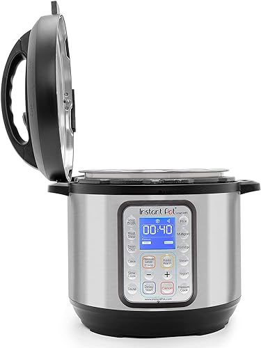 The familiar design from Instant Pot once fully assembled