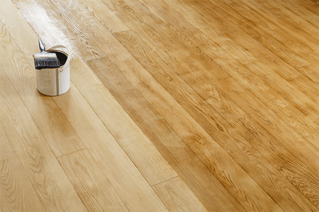 Restore a hardwood floor