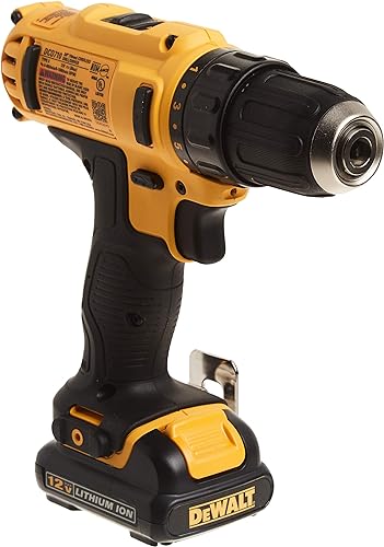 DeWalt 12v cordless drills are durable and allow extended use and portability