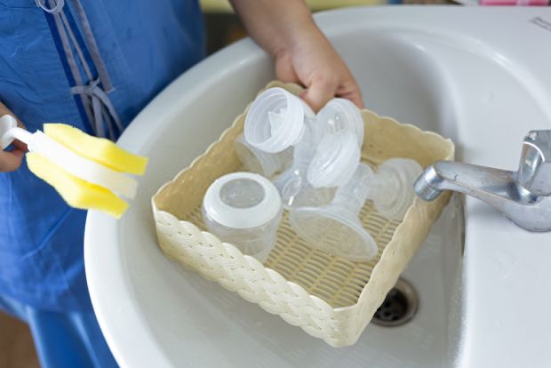 Cleaning a breast pump after every use is crucial