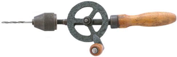 A Manual Hand Drill (Eggbeater Type)