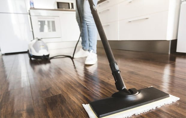 Some steam mops are safe for use on vinyl flooring
