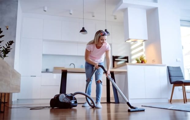 regularly vacuum laminate floor