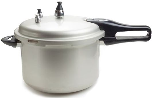 The classic jiggle top pressure cooker