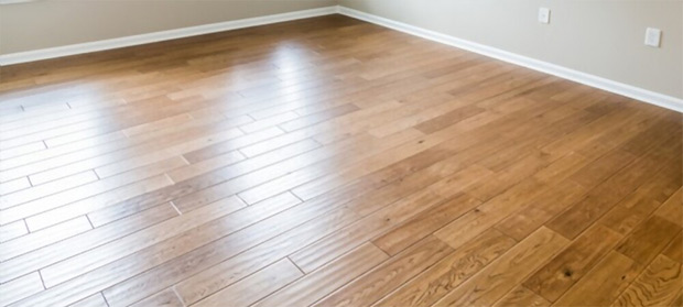 After only 5 simple steps, now you have a beautiful laminate floor