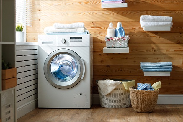 Use a washing machine and dryer