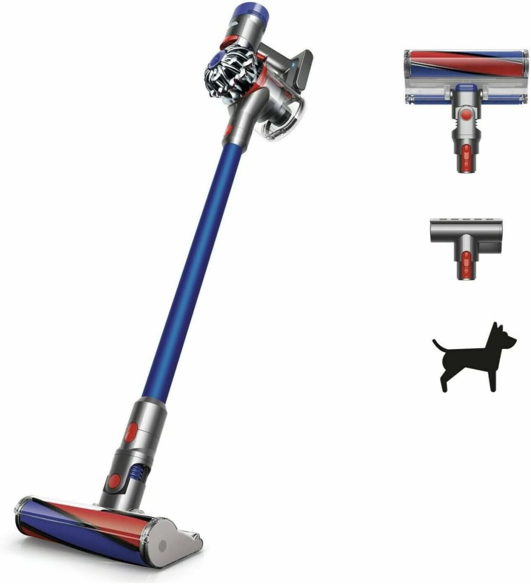 A Dyson cordless stick vacuum