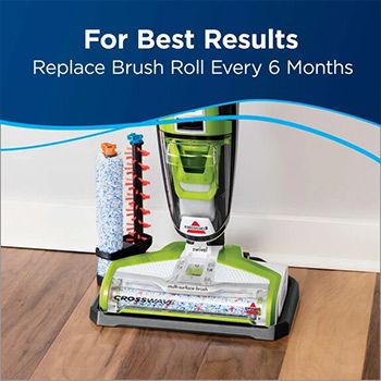 Clean and replace the brush roll regularly