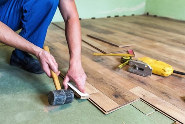 best time to install laminate floor