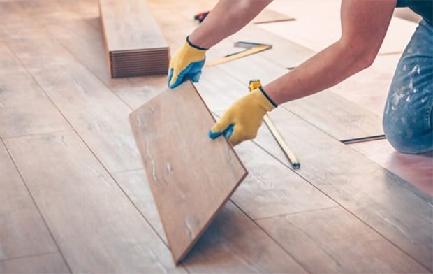 installation of floor covering