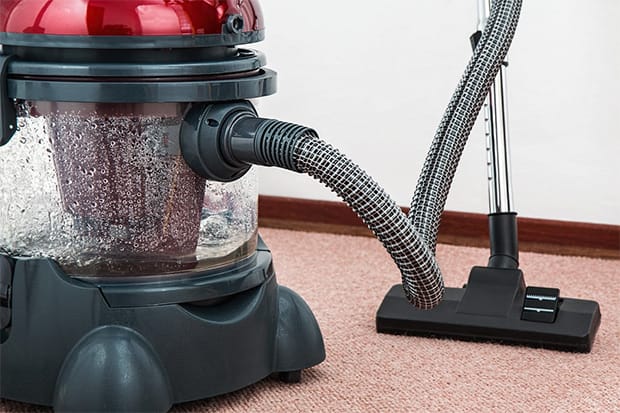 Wet-dry vacuums can clean up the vomit