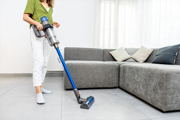 The vacuum cleaner is a complete airflow system