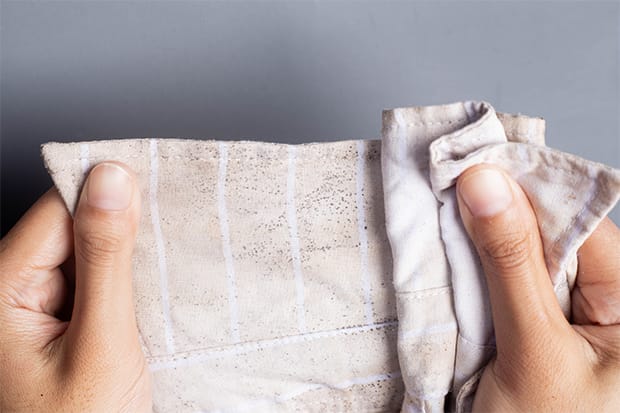 Mold can ruin your clothes and pose health risks, especially if you’re allergic to mold