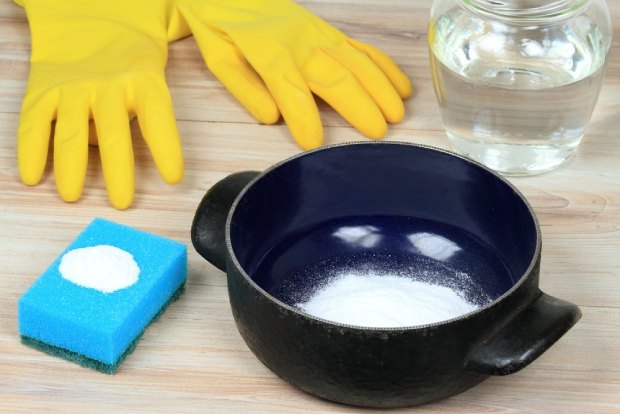 Baking soda is effective in multiple cleaning applications