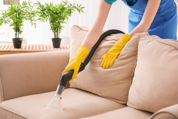 Use a vacuum to clean your upholstery