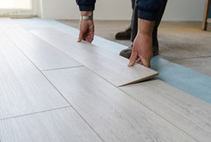 Learn How to Stagger Vinyl Plank Flooring and Make It Prettier