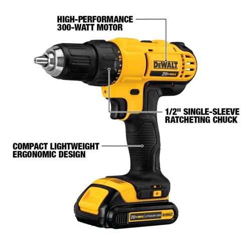Dewalt DCD771C2: Powerful And Compact Cordless Drill